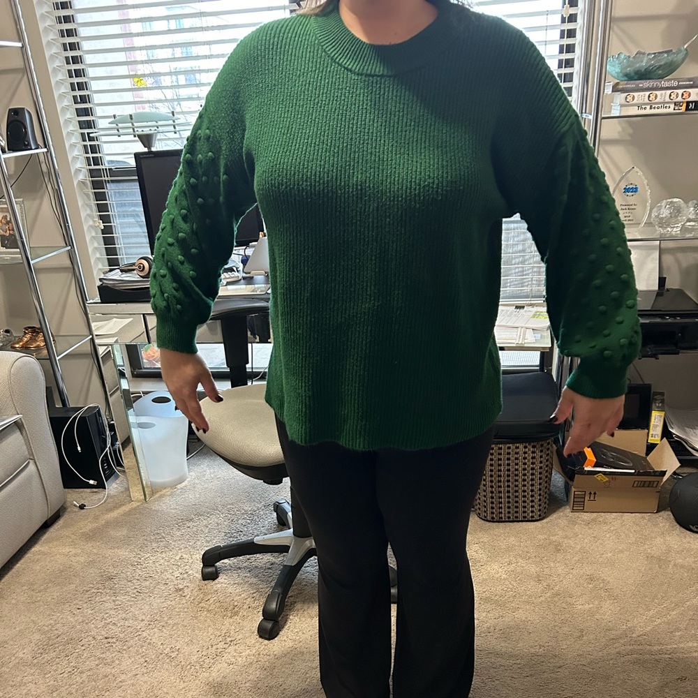 Cece ribbed sweater.